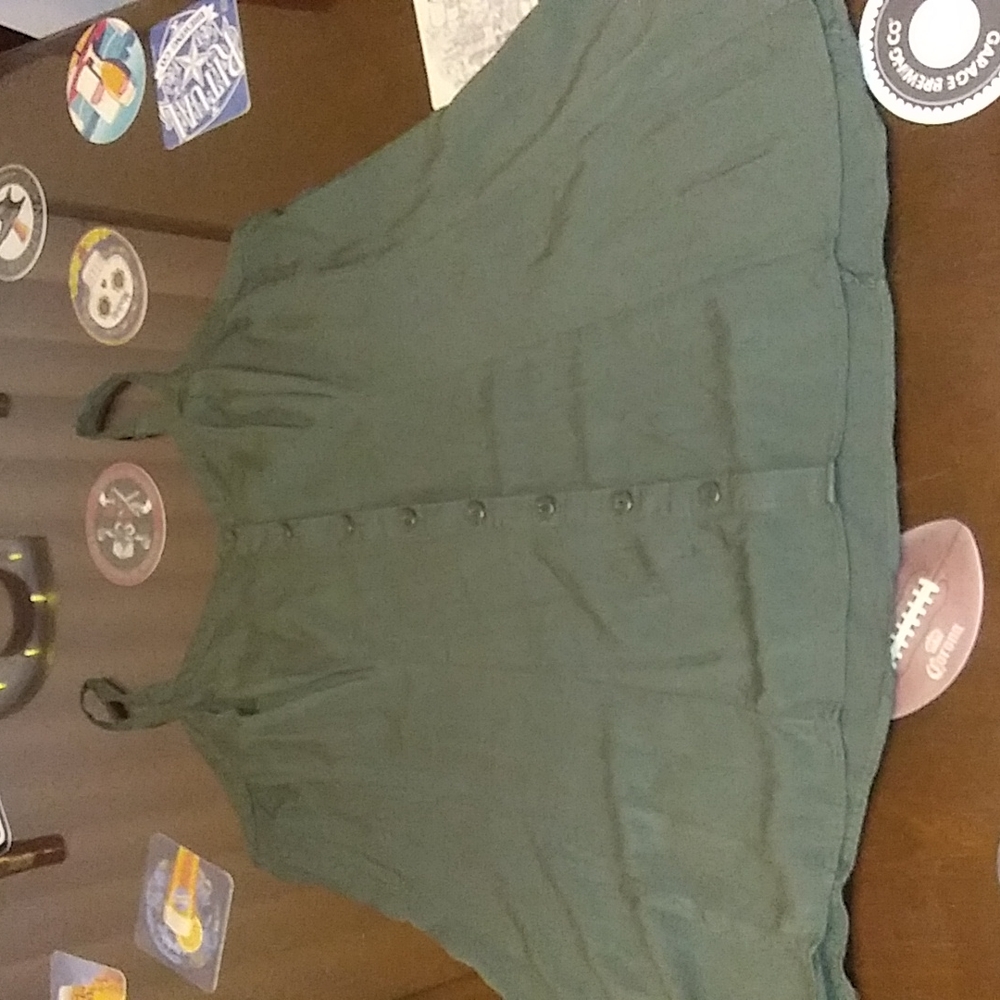 Torrid stretch button down cami - Picture 4 of 8